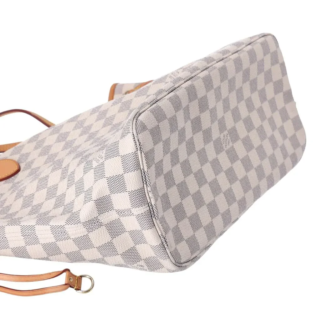 Louis Vuitton Neverfull MM Damier Azur Tote Bag N41361 Canvas - Picture 4 of 9